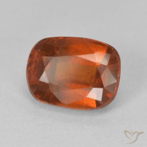9,17 ctw natürlicher rötlich-orange Hessonit-Granat, Kissen, VS-SI