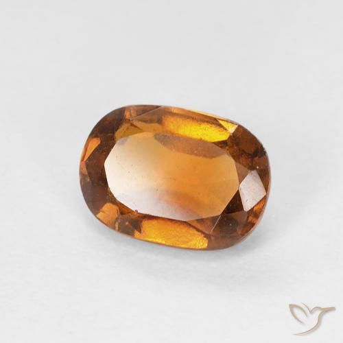 1.24ct Natürlicher Erde Orange Hessonit-Granat, Kissen, VVS-VS