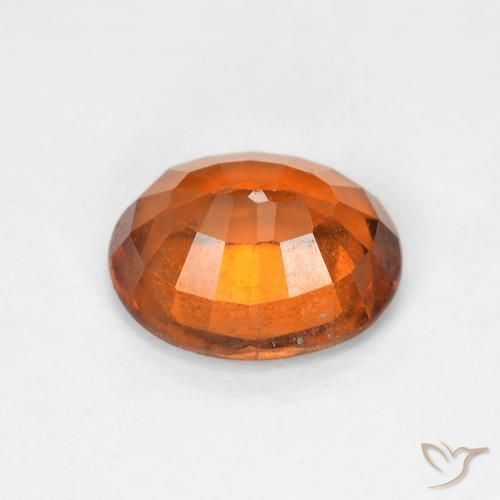 9,17 ctw natürlicher Mittelorange Hessonit-Granat, Oval, VS