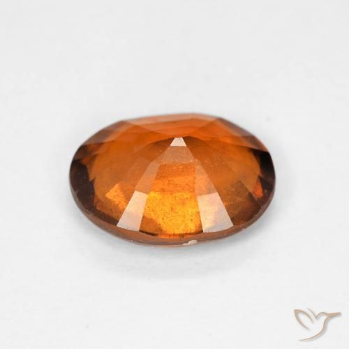 9,17 ctw natürlicher tieforange Hessonit-Granat, Oval, VS