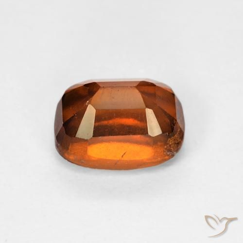 9,17 ctw natürlicher Dunkelorange Hessonit-Granat, Kissen, VS