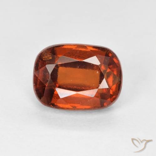 2.16ct Natürlicher Amber Orange Hessonit-Granat, Kissen, VVS-VS