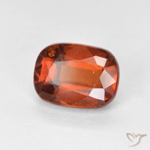 9,17 ctw natürlicher Amber Orange Hessonit-Granat, Kissen, VVS-VS