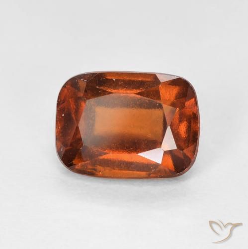 9,17 ctw natürlicher Amber Orange Hessonit-Granat, Kissen, VS