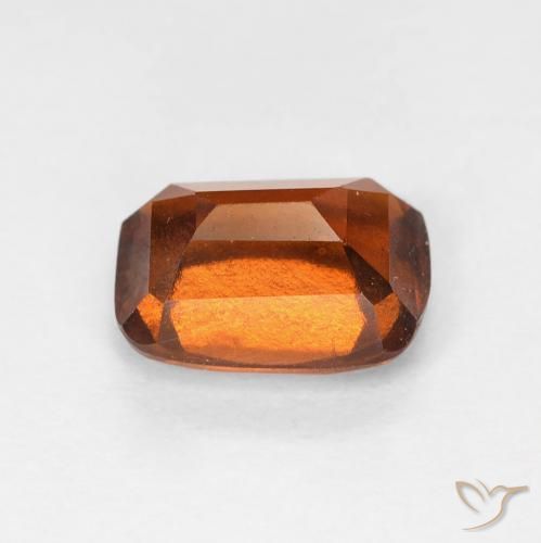 9,17 ctw natürlicher Amber Orange Hessonit-Granat, Kissen, VS