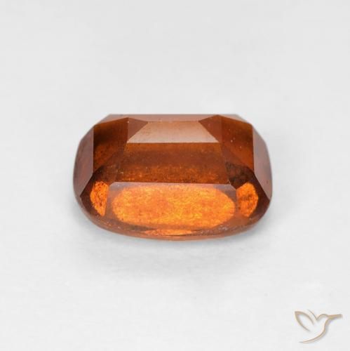9,17 ctw natürlicher Amber Orange Hessonit-Granat, Kissen, VS