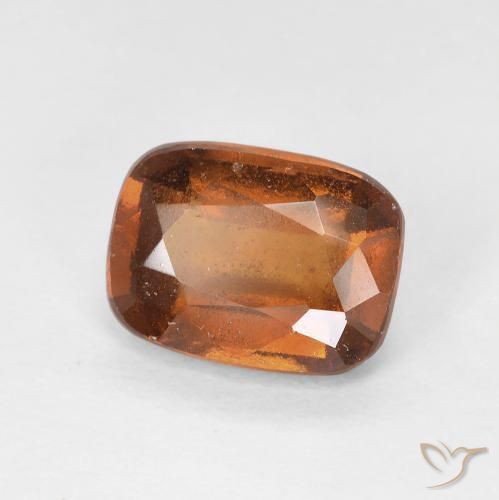 9,17 ctw natürlicher Amber Orange Hessonit-Granat, Kissen, VS