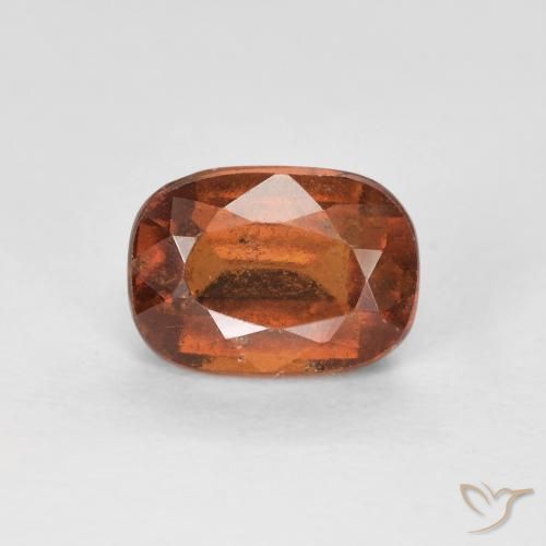 9,17 ctw natürlicher Amber Orange Hessonit-Granat, Kissen, VS