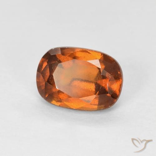 9,17 ctw natürlicher Mittelorange Hessonit-Granat, Kissen, VVS-VS