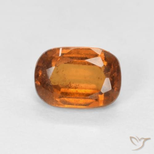 9,17 ctw natürlicher Gelblich-orange Hessonit-Granat, Kissen, VVS-VS
