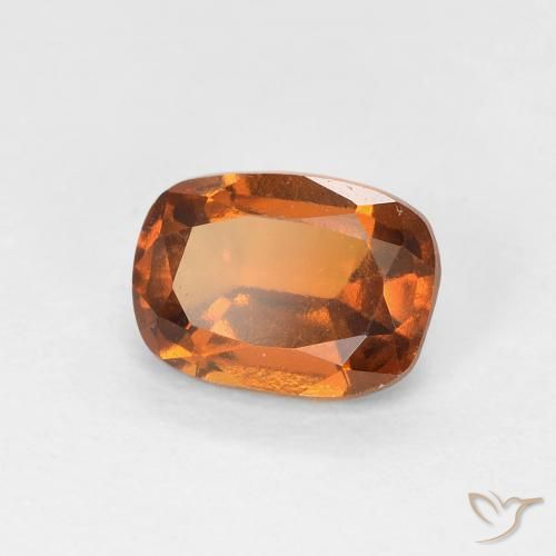 9,17 ctw natürlicher Gelblich-orange Hessonit-Granat, Kissen, VVS-VS