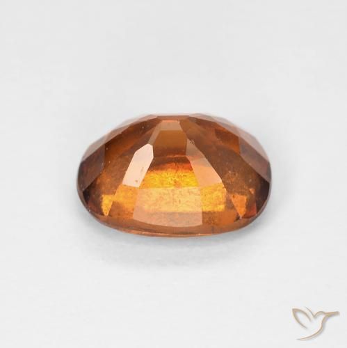 9,17 ctw natürlicher rötlich-orange Hessonit-Granat, Kissen, VS