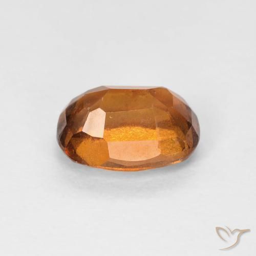 9,17 ctw natürlicher Medium Dark-Orange Hessonit-Granat, Kissen, VS