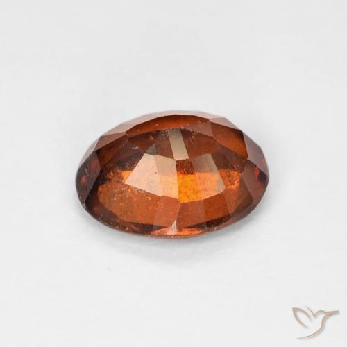9,17 ctw natürlicher Amber Orange Hessonit-Granat, Oval, VS
