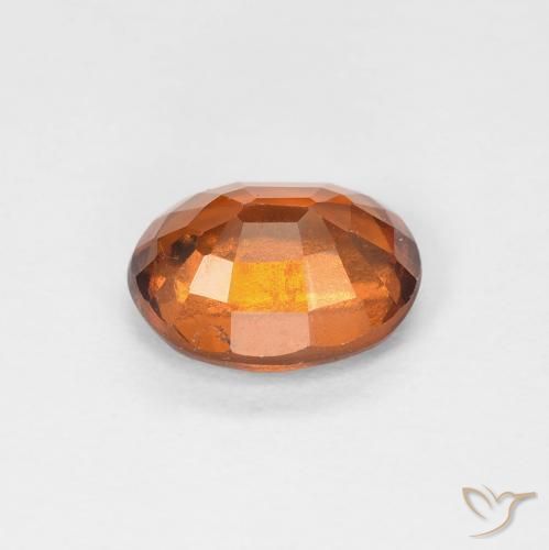 9,17 ctw natürlicher Medium Dark-Orange Hessonit-Granat, Oval, VS