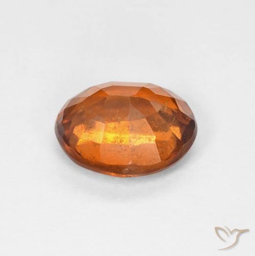 9,17 ctw natürlicher tieforange Hessonit-Granat, Oval, VS