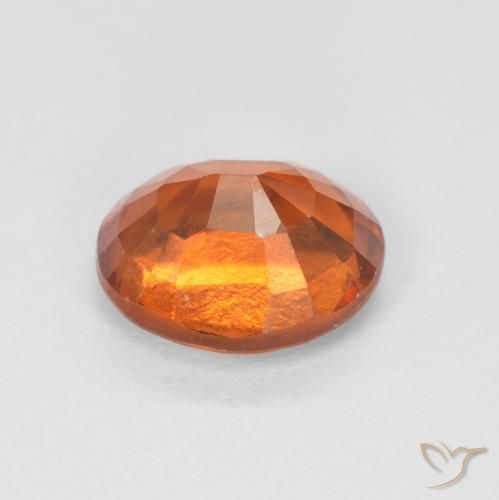 9,17 ctw natürlicher Medium Dark-Orange Hessonit-Granat, Oval, VS