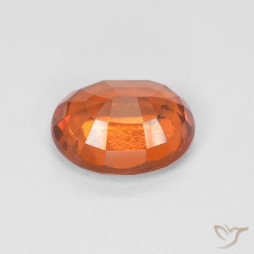 9,17 ctw natürlicher Feuerorange Hessonit-Granat, Oval, VS