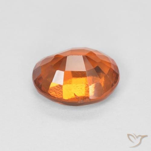 9,17 ctw natürlicher tieforange Hessonit-Granat, Oval, VVS