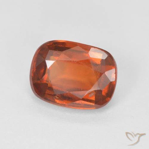 9,17 ctw natürlicher rötlich-orange Hessonit-Granat, Kissen, VS-SI