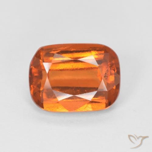 2.64ct Natürlicher Mittelorange Hessonit-Granat, Kissen, VS