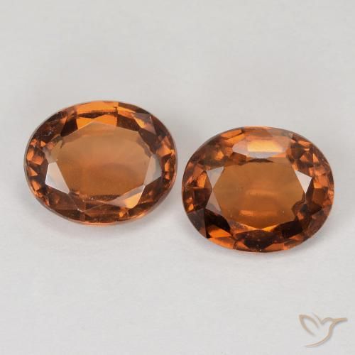 3.02ctw Natürlicher Amber Orange Hessonit-Granat, Oval, VS-SI