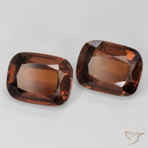 5.17 ct natürliche tieforange Hessonit-Granat-Edelsteine, Kissen, VS-SI