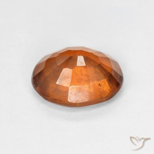 9,17 ctw natürlicher tieforange Hessonit-Granat, Oval, VS-SI