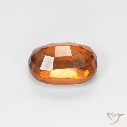 9,17 ctw natürlicher tieforange Hessonit-Granat, Oval, VS