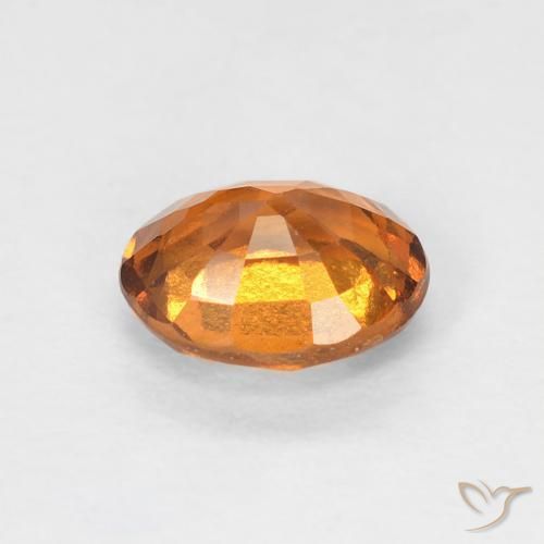 9,17 ctw natürlicher Mittelorange Hessonit-Granat, Oval, VS