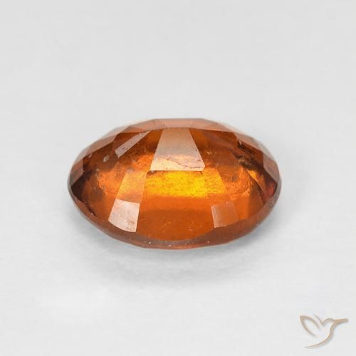 9,17 ctw natürlicher Medium Dark-Orange Hessonit-Granat, Oval, VS-SI