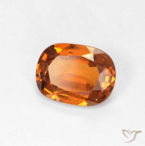 9,17 ctw natürlicher Gelblich-orange Hessonit-Granat, Kissen, VVS-VS