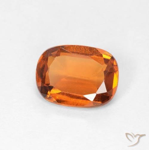 9,17 ctw natürlicher Gelblich-orange Hessonit-Granat, Kissen, VVS-VS