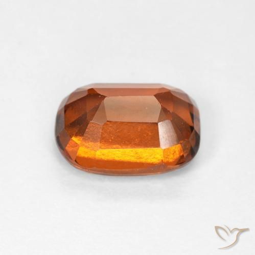 9,17 ctw natürlicher rötlich-orange Hessonit-Granat, Kissen, VVS-VS