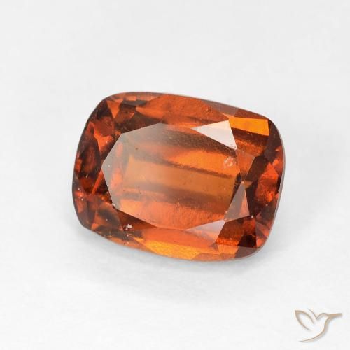 9,17 ctw natürlicher Amber Orange Hessonit-Granat, Kissen, VVS-VS