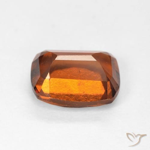 9,17 ctw natürlicher Amber Orange Hessonit-Granat, Kissen, VVS-VS