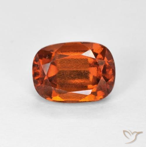 9,17 ctw natürlicher Amber Orange Hessonit-Granat, Kissen, VVS-VS