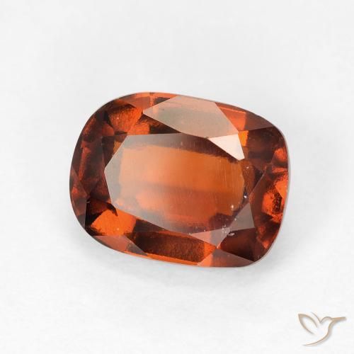 9,17 ctw natürlicher rötlich-orange Hessonit-Granat, Kissen, VVS-VS