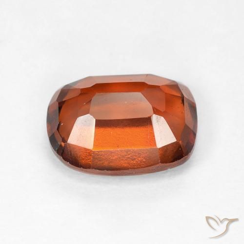 9,17 ctw natürlicher rötlich-orange Hessonit-Granat, Kissen, VVS-VS