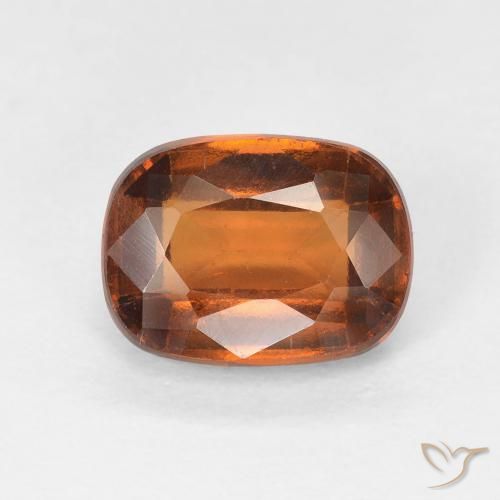 1.92ct Natürlicher Mittelorange Hessonit-Granat, Kissen, VS-SI