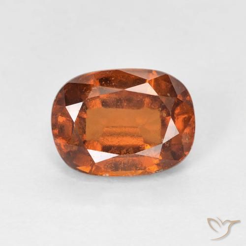 1.92ct Natürlicher Mittelorange Hessonit-Granat, Kissen, VS-SI