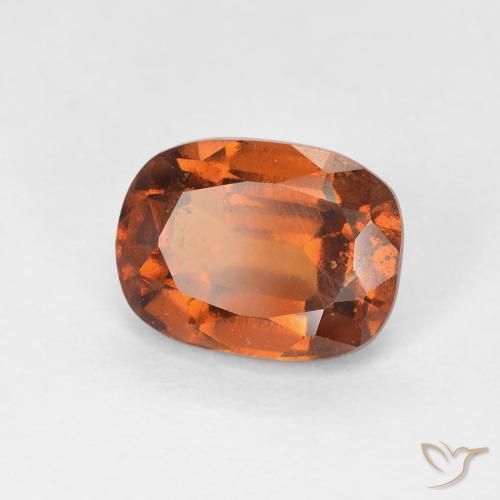 9,17 ctw natürlicher rötlich-orange Hessonit-Granat, Kissen, VS-SI