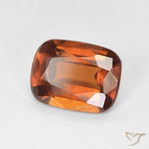 9,17 ctw natürlicher rötlich-orange Hessonit-Granat, Kissen, VS-SI