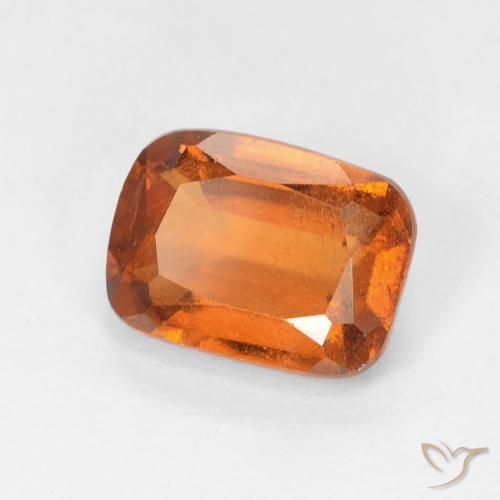 9,17 ctw natürlicher Mittelorange Hessonit-Granat, Kissen, VS-SI