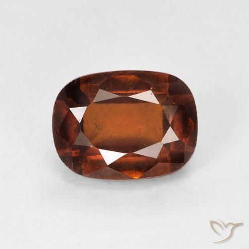 2.16ct Natürlicher Amber Orange Hessonit-Granat, Kissen, VS-SI