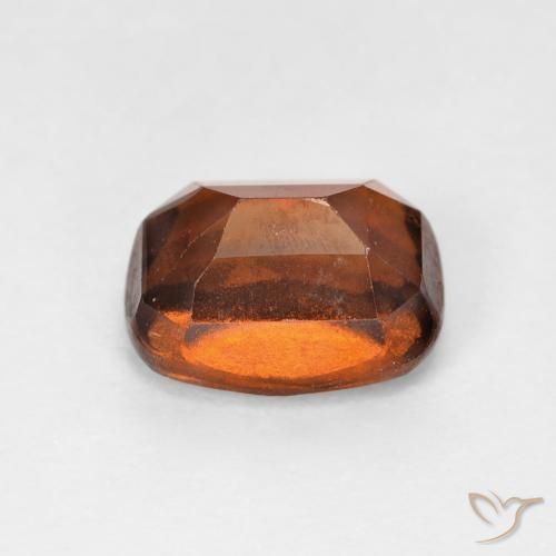9,17 ctw natürlicher Amber Orange Hessonit-Granat, Kissen, VS-SI