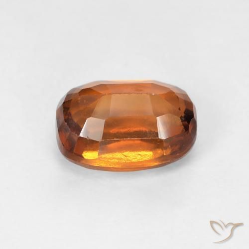 9,17 ctw natürlicher Mittelorange Hessonit-Granat, Kissen, VS-SI