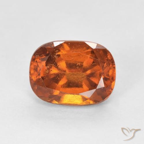 9,17 ctw natürlicher Medium Dark-Orange Hessonit-Granat, Oval, VS-SI