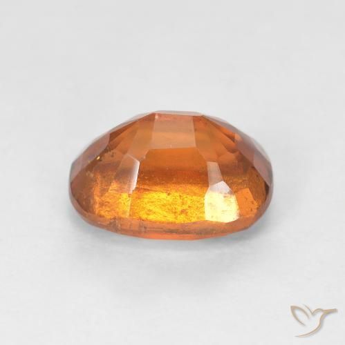 9,17 ctw natürlicher Medium Dark-Orange Hessonit-Granat, Oval, VS-SI