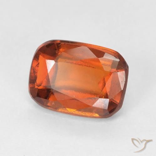 9,17 ctw natürlicher Feuerorange Hessonit-Granat, Kissen, VS-SI